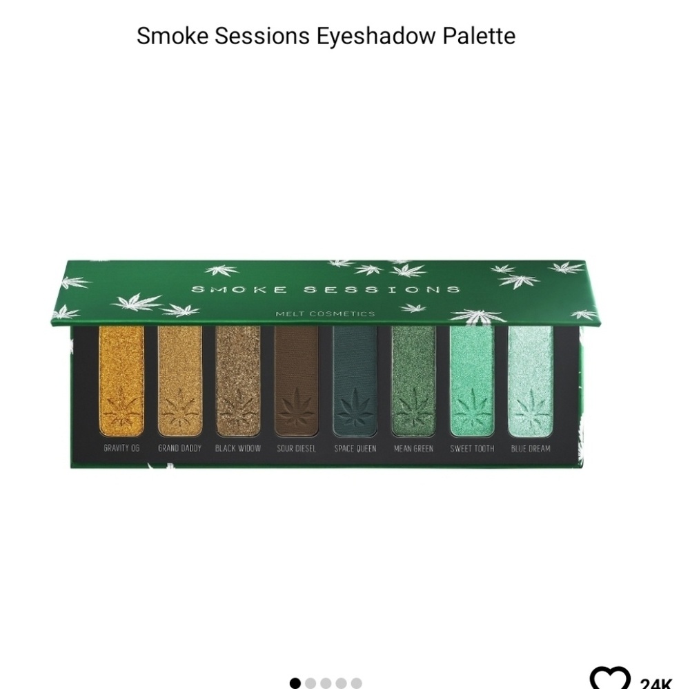 Smoke session eyeshadow palette